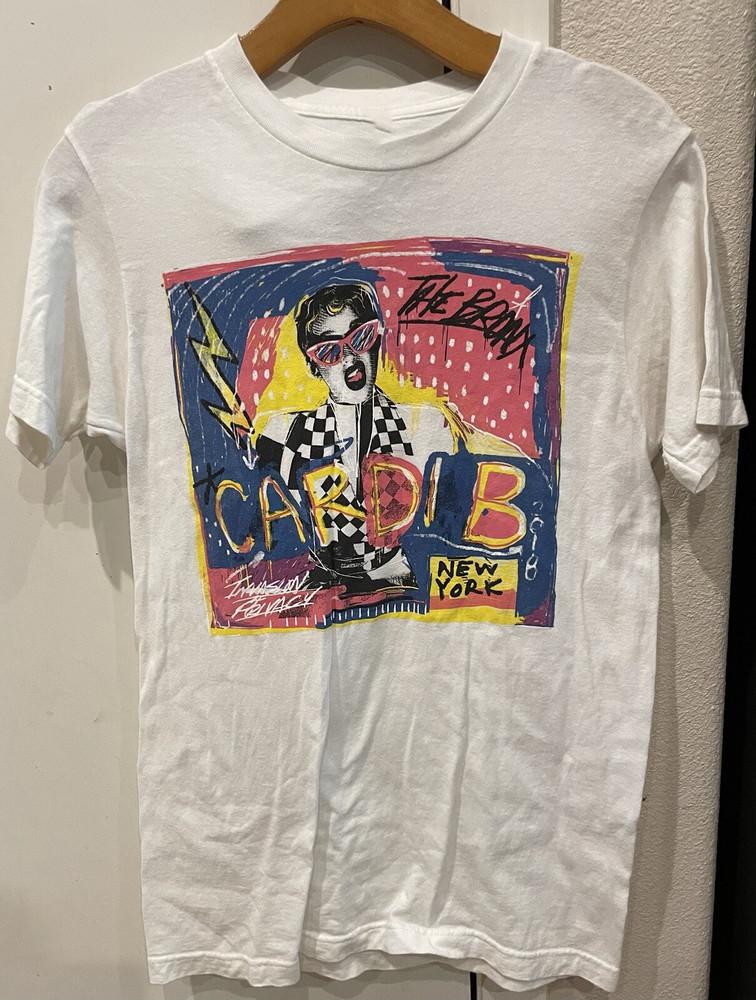 Vintage 2018 Cardi B Invasion Of Privacy Promo  Tour Tshirt Unisex S5XL ZL011 Unisex T-Shirt XXXXL