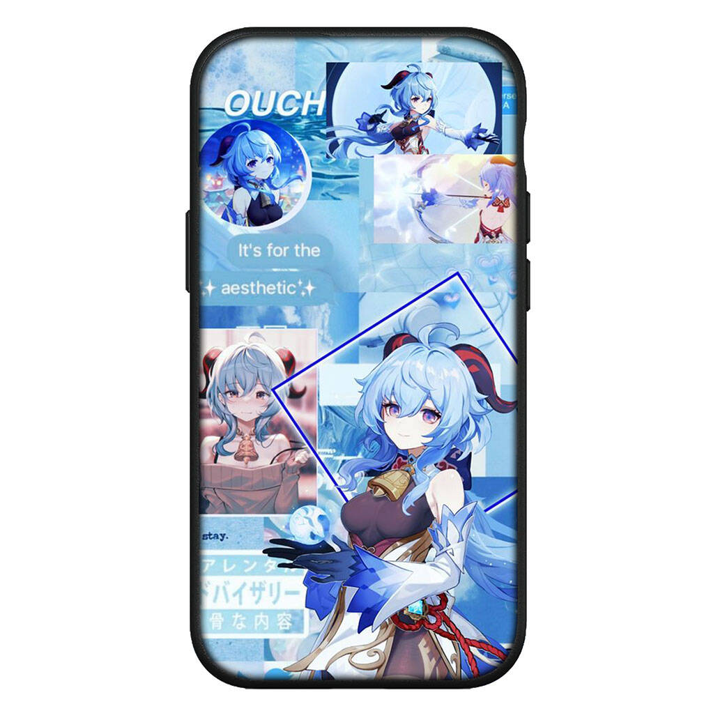 for Motorola Moto Edge 70 60 50 G54 G86 Samsung Galaxy S25 iPhone 17 16 15 Xiaomi Redmi Note 14 Pro Max Phone Case Ganyu Genshin Impact Gan Yu Cover