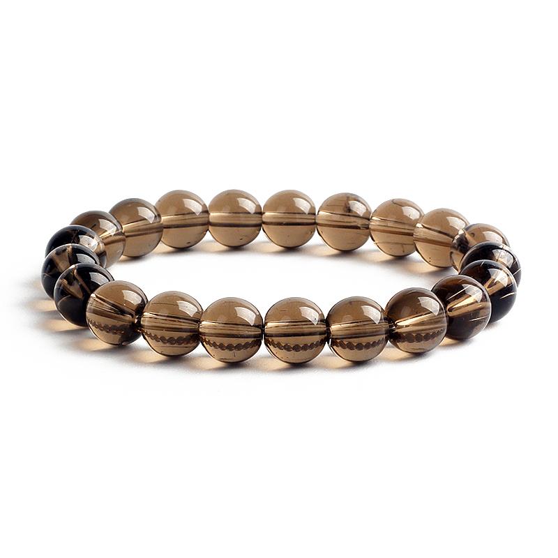 10MM Natural Stone Beads Bracelet Men 8MM Reiki Tiger Eye Agates Quartz Beaded Bracelets for Women Elastic Rope Handmade Jewelry