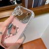 Love Nectarine 3D Makeup Mirror compatible for iPhone 16 Pro Max phone case for 15 Pro Soft-edged 14 Plus 17 promax Cover