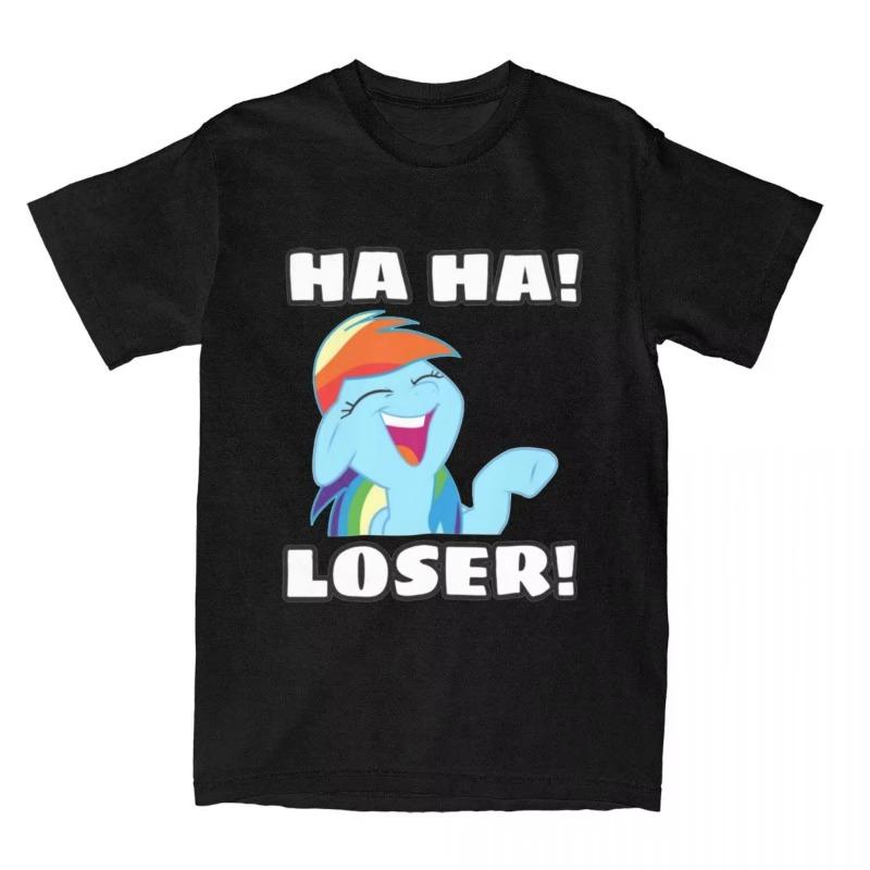 Derpy Hooves Stud Muffin Children's T-shirt 100% Cotton Hip Hop Short Sleeve Round Neck Parent Child T-shirt