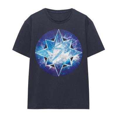 The Marvels Womens/Ladies Galaxy Logo T-Shirt
