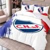 Nacional De F Tbol 3Pcs Bedding Set Duvet Cover With Two Pillowcases For Bedroom Home Decoration