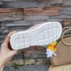 Fashionable and Comfortable Square Toe Slippers Thick Sole and Fish Mouth Beach Sandals