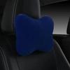 Soft Foam Lumbar Pillow Plush Cushion Headrest Cushion Car Headrest Pillow  Winter Season