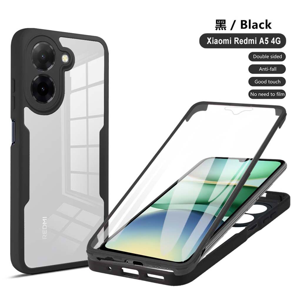 360 Full Body Screen Protector Transparent Case For Redmi A5 4G Global 171mm Size Shockproof Phone Cover