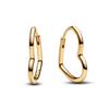 Pandora Aishmetric Heart Hoop Earrings_268307C00
