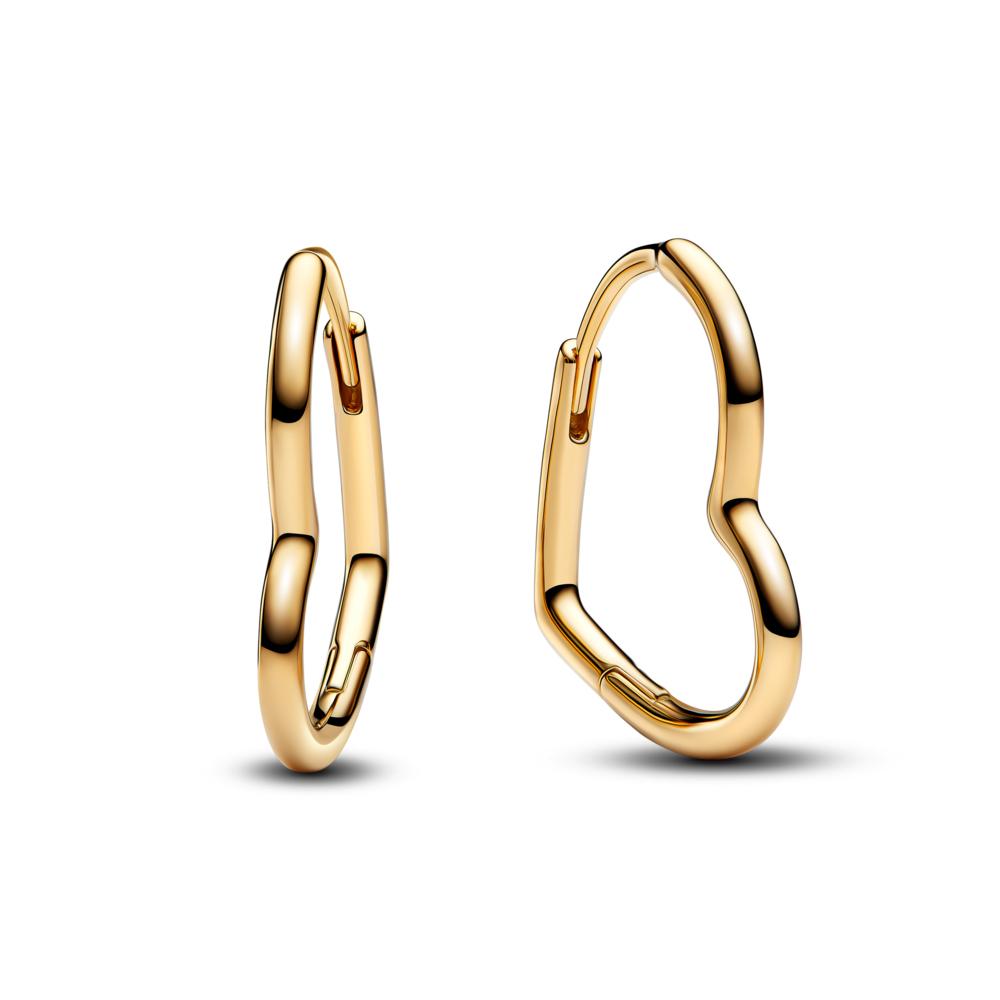 Pandora Aishmetric Heart Hoop Earrings_268307C00
