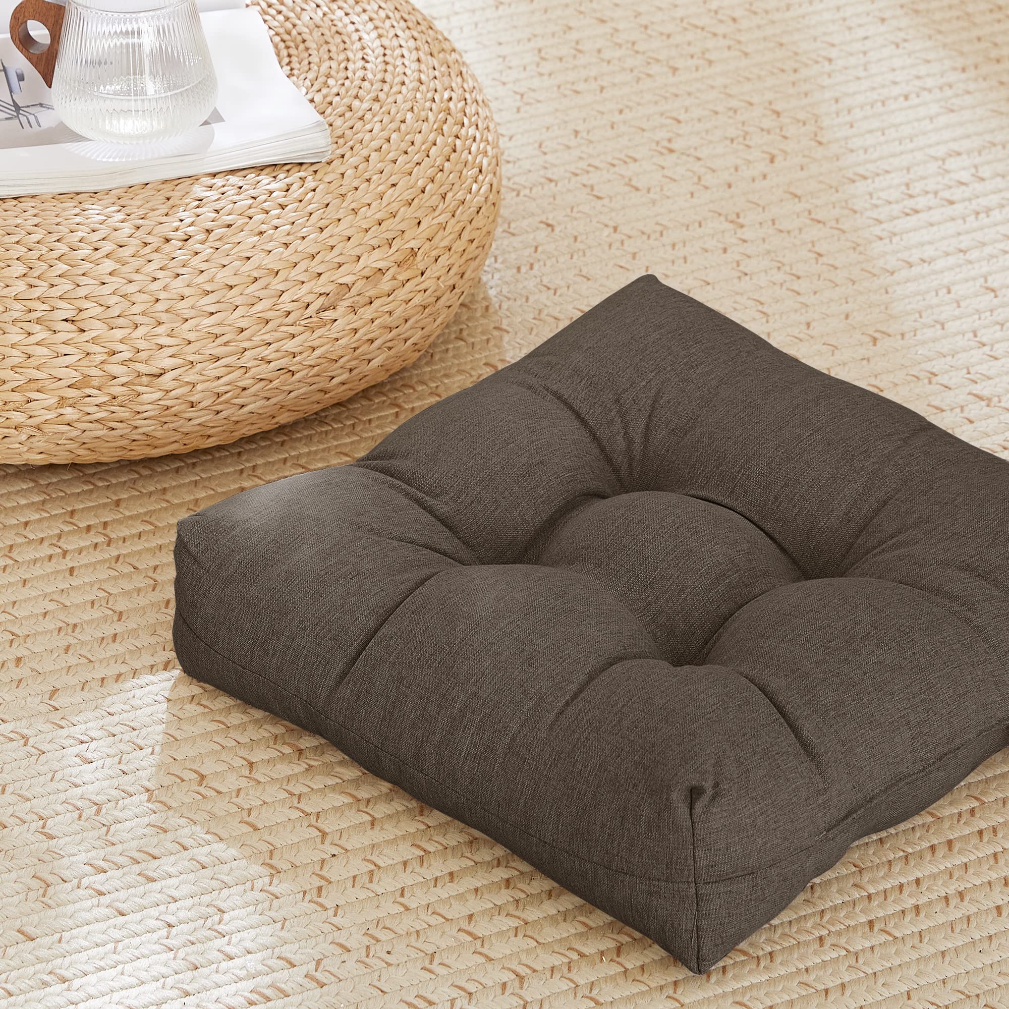 

PONY DANCE cushion office thick chair for sitting for gentle on the high brown flooring, cushion, Japanese-style room, supplies, pad, chairs, upright,
