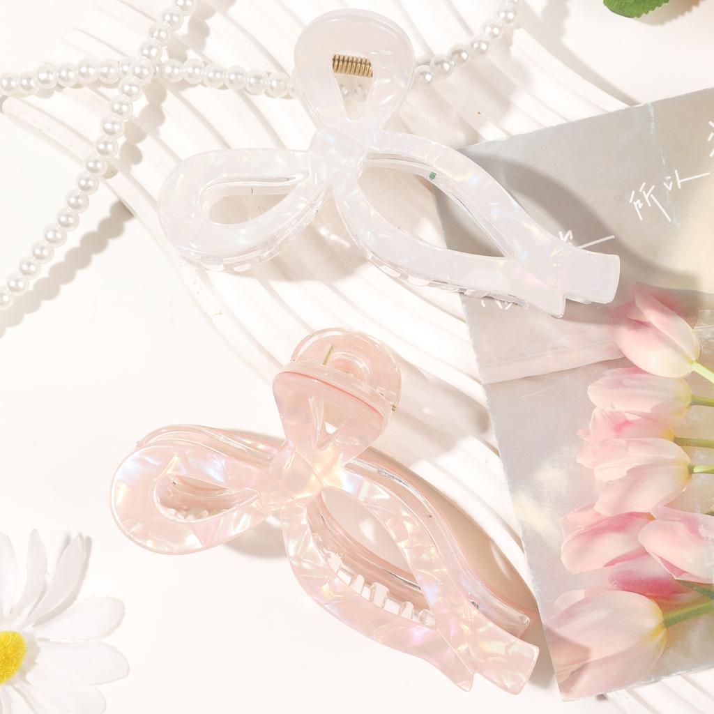 Acetate Bow Hair Clips Elegant Hair Claw Butterfly Hair Accessories for Girls Nonslip Clips Hair Styling Accessories for Women