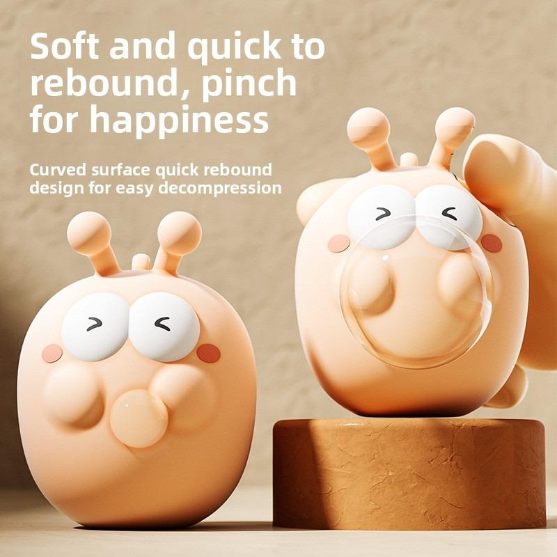 Creative Stress Reliever with Slow Rebound Cute Release Toys for Squeezing Playing Blowing Bubbles Ornaments Gifts