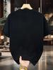 Men's Summer Classic Cotton Fashion Casual Loose Sports PEACE Letters Printed Round Neck Short Sleeve Hip-hop Trend T-shirt Tops
