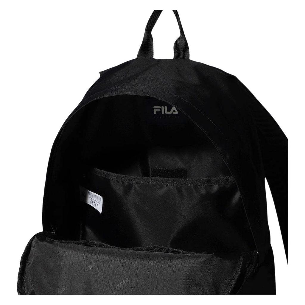New FILA Nylon Backpack Regular Unisex Black FS3BPG1301XBLK