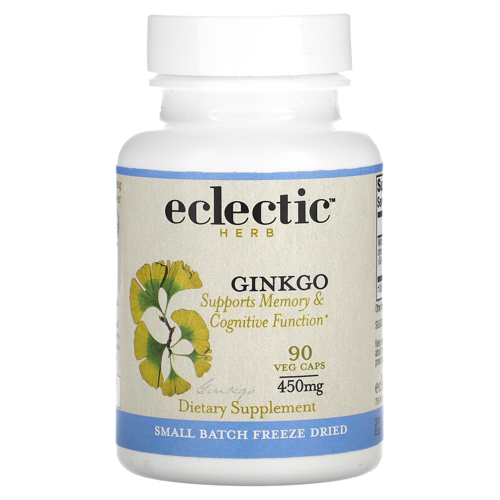 

Ginkgo, 450Mg, 90 Veggie Capsules