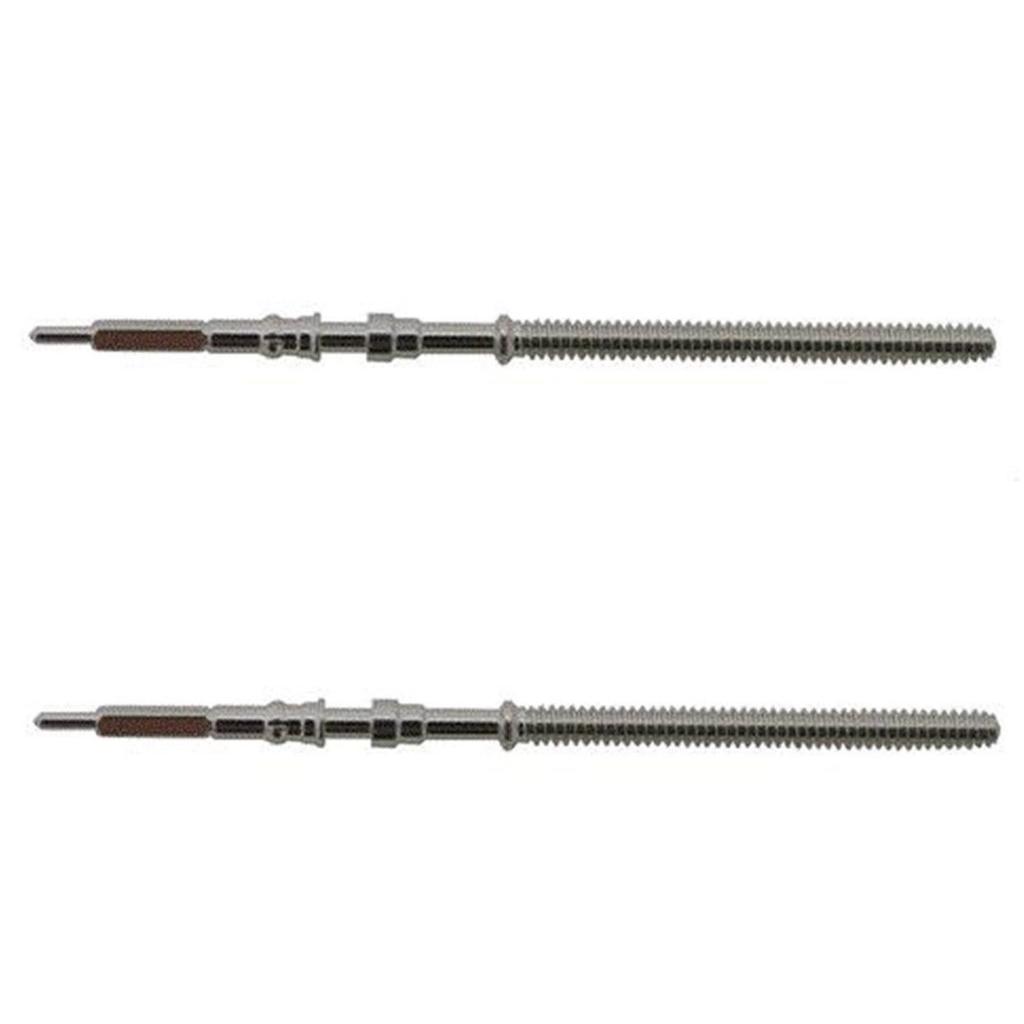 2PCS Durable Watch Winding Stem Replacement Watch Movement Accessories for NH35 NH36