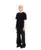 Laekeulopeu Cargo Flared Trousers - Black