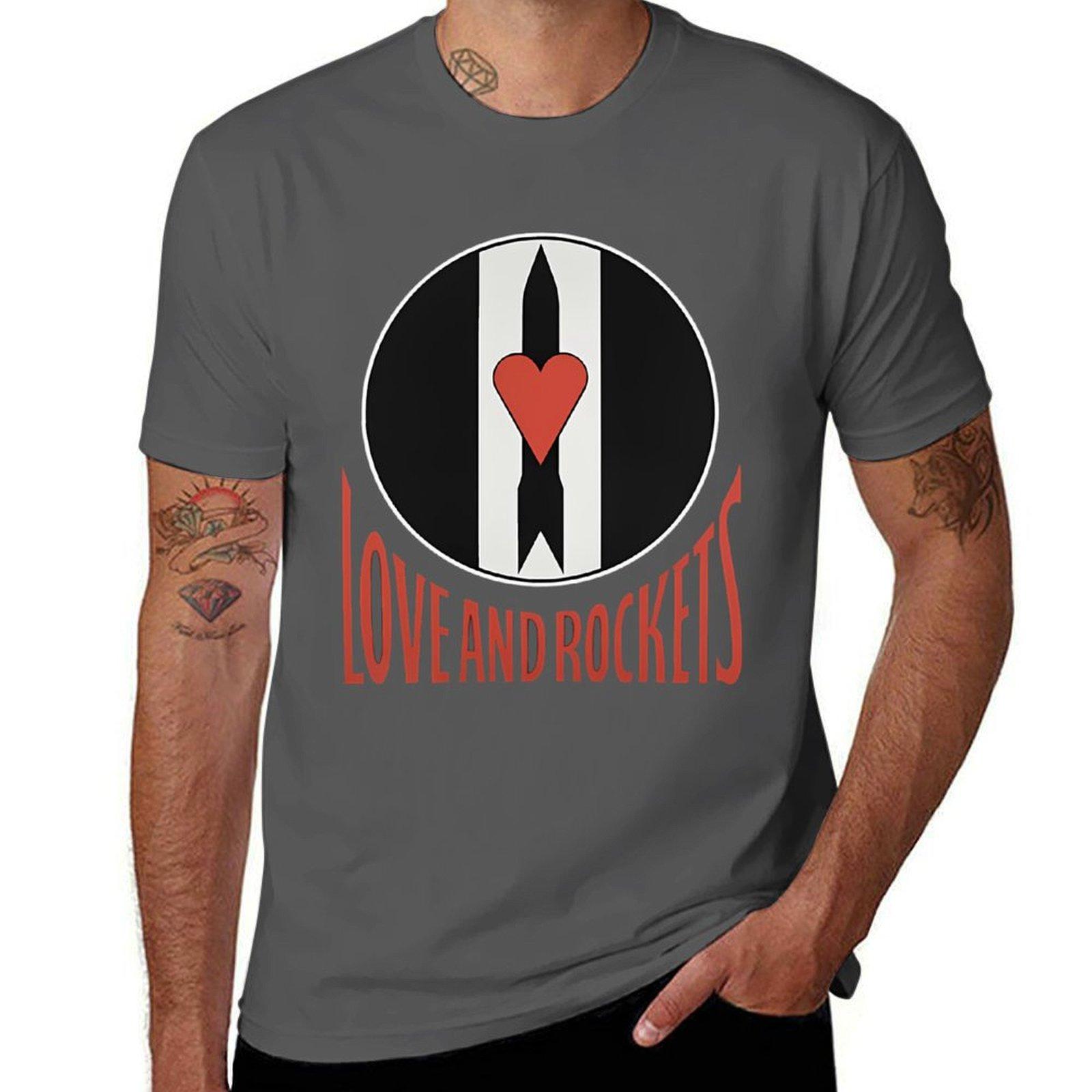 

graphic man funny funny T-Shirt And Rockets shirts t t shirts man for Love 4XL