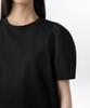 MUSINSA STANDARD WOMAN Women'S Silket Puff Sleeve T-Shirt [Black]