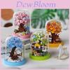 Exquisite Educational Jigsaw Puzzle Building Blocks Featuring Realistic Flower Designs