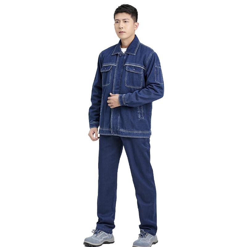 ZZH029 Double-Layer Denim Workwear Set L