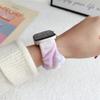 Y2k Korea Plush Gradual Colours Change Strap For Apple Watch 42mm 46mm 49mm 45 44 41 Correa Band For Iwatch Series 10 9 8 SE 7 6