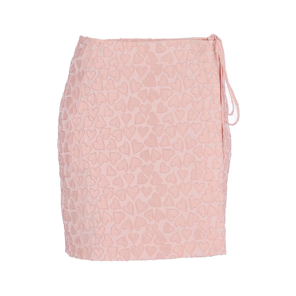 Hatu Heart All Over Bottom Pink