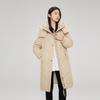 Winter Korean Style Thick Down Cotton Jacket with Stand Collar for Women