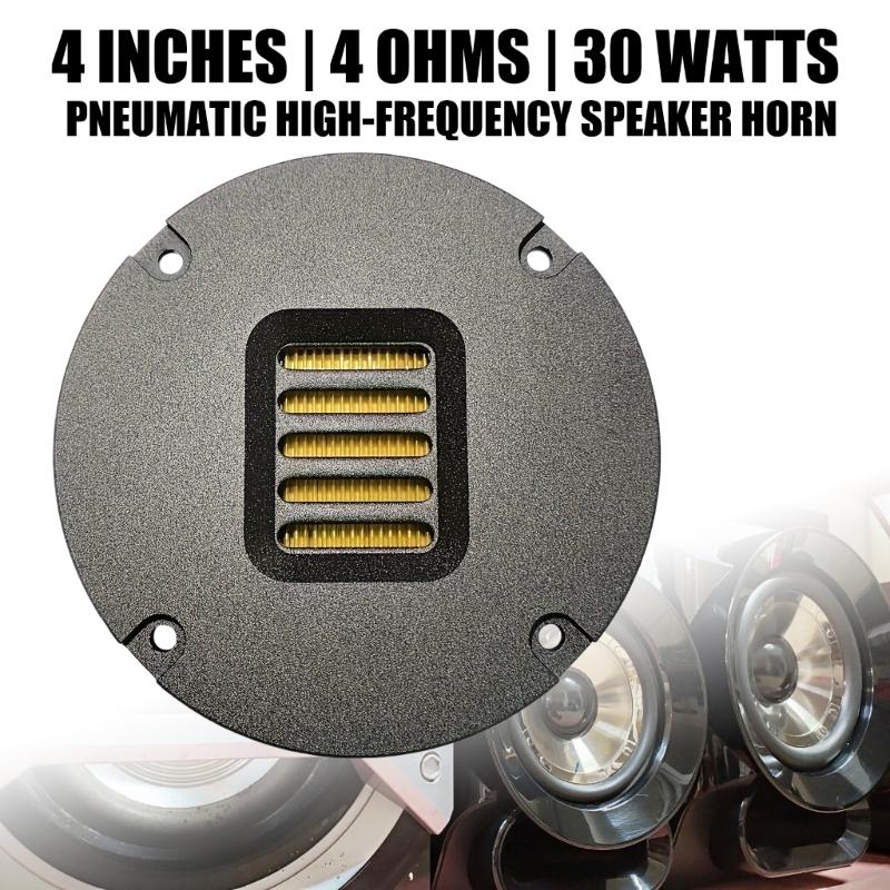 4Ohm 4inch Hifi Tweeter Speaker Unit Air Motion 30W HIFI Treble Speaker High Speaker Easy Installation