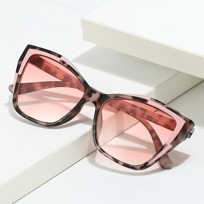 European American Sunglasses Women Vintage Stylish Cat Eye Shape Outdoor Sun Glasses Travelling Driving Sunglass Women