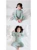 Unisex Baby Cotton Thermal Set: Cozy Brushed High-Neck Top & Trousers for Autumn/Winter