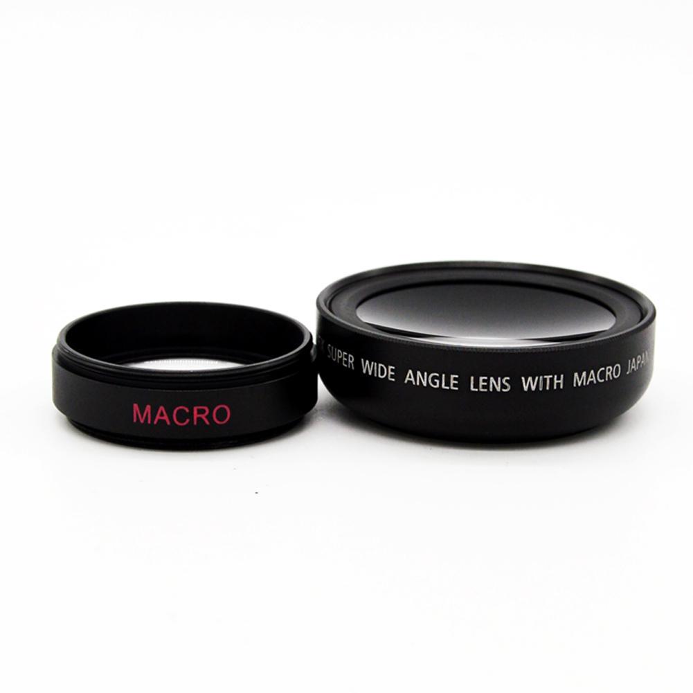 8 Sizes 3-Stage Collapsible 3 in 1 Rubber Lens Hood For Canon Nikon Pentax GD