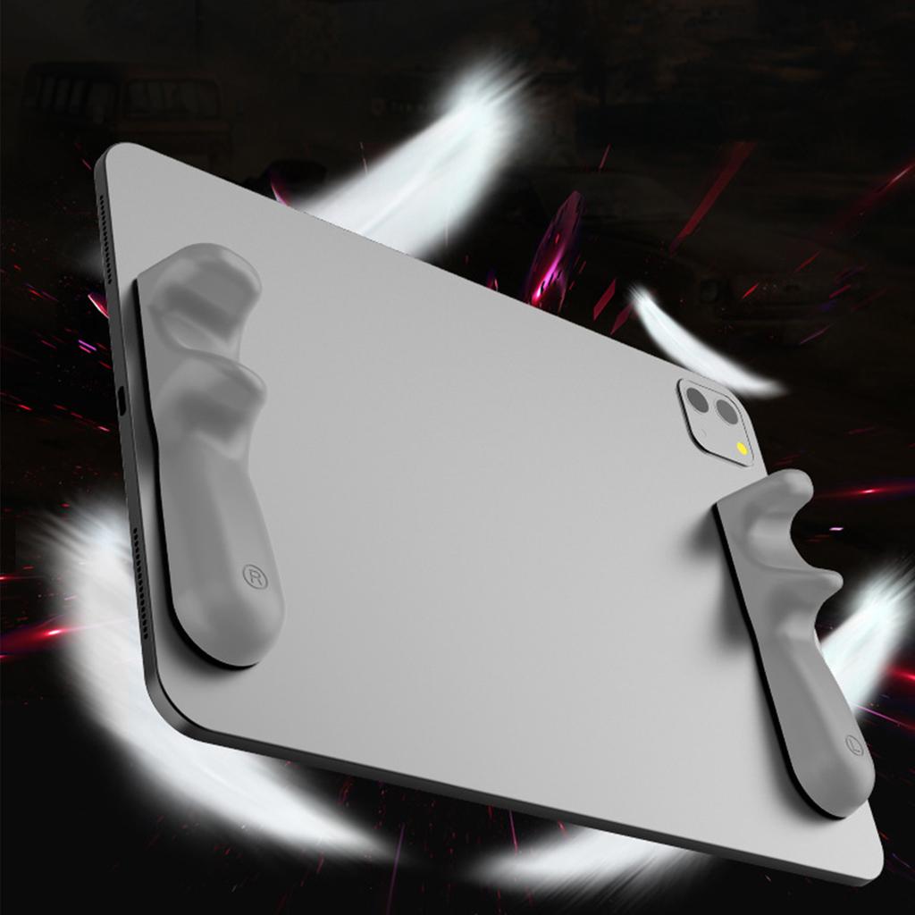 Mâner portabil pentru jocuri pentru iPad cu suport încorporat și butoane de declanșare - Ideal pentru iubitorii de cină cu pui