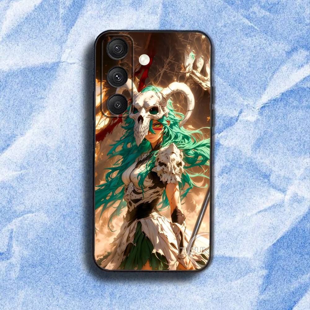 B-Bleach-S Nelliel Phone Case For Samsung S 25,24,23,22,30,21,10,9,Ultra,Plus,Lite,FE,4,5G Black Soft Case