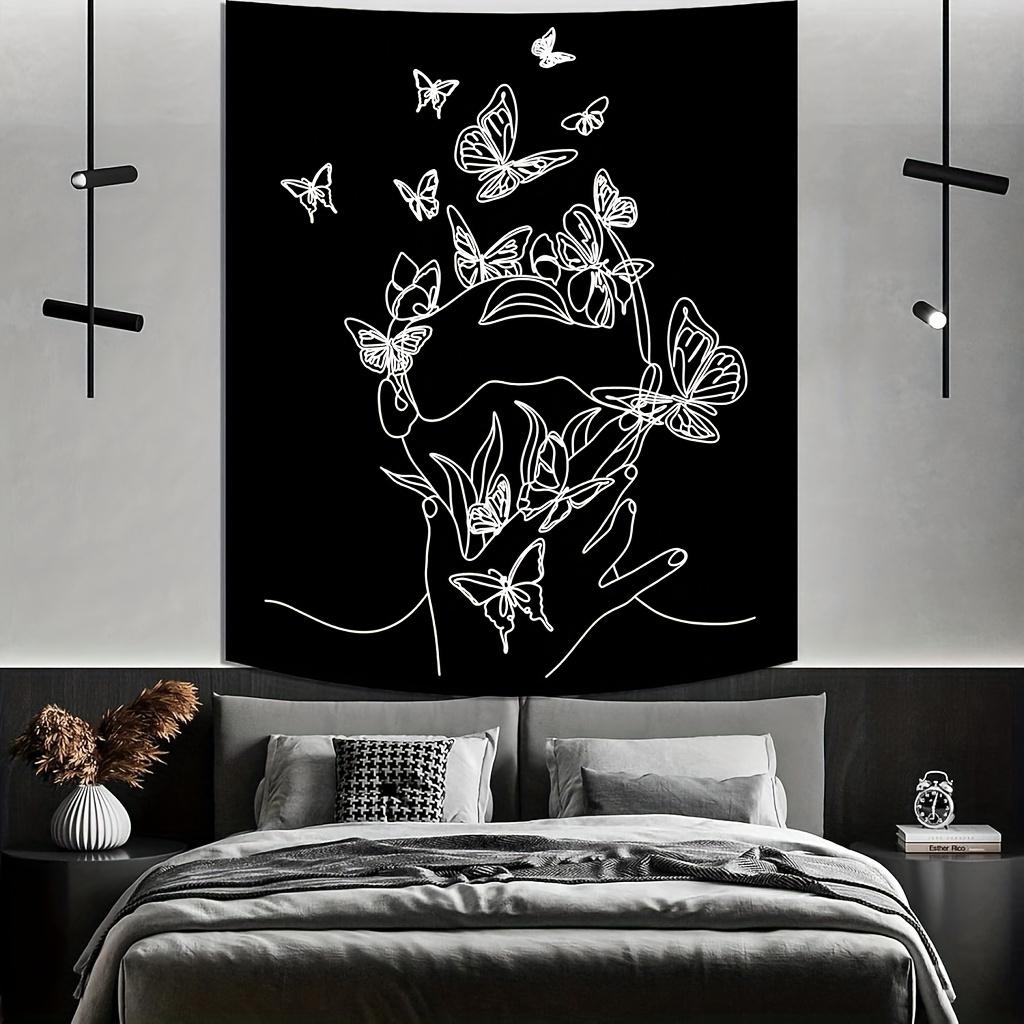 

Butterfly Dreams Minimalist Tapestry Perfect for Modern Serene Relaxing Comfortable Home Decor with Elegant Patterns 74x94cm(29x37in)
