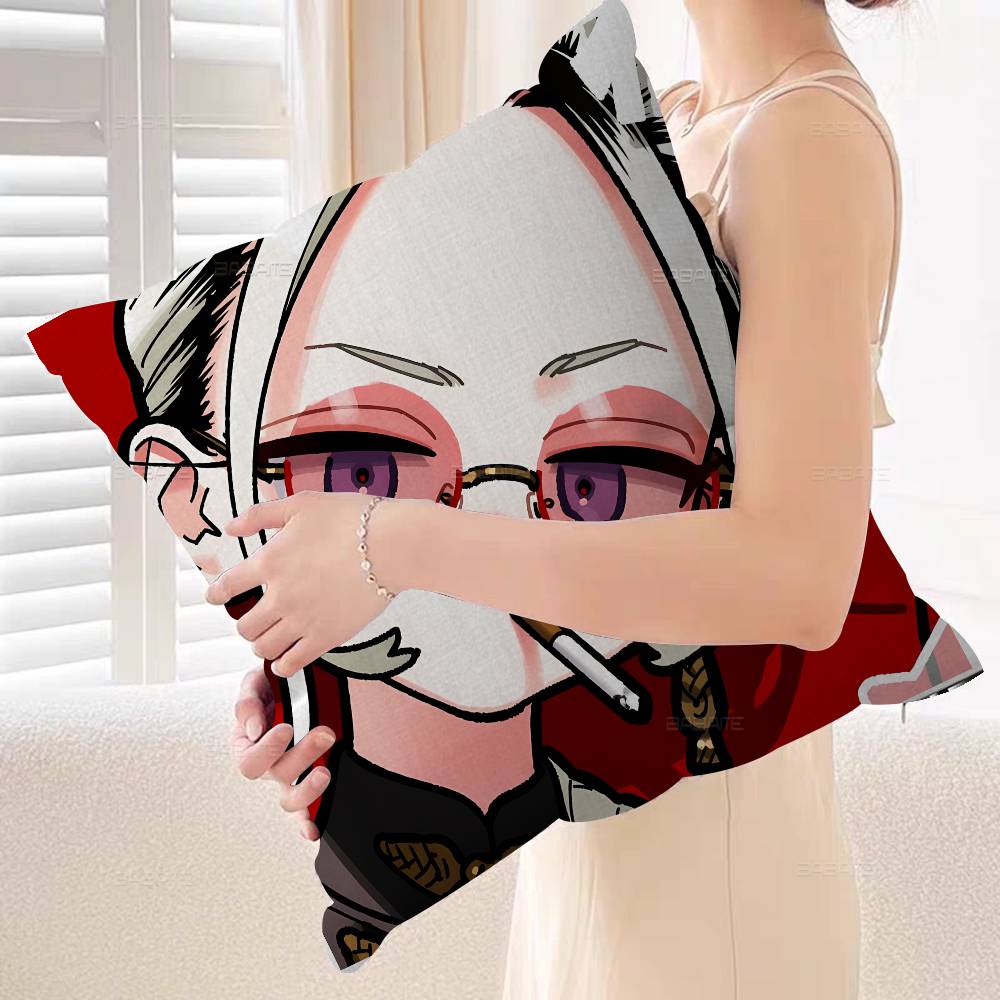 Manga Gokurakugai Pillow Gifts Home Office Furnishings Bedroom Sofa Car Cushion Cover Case Xcm