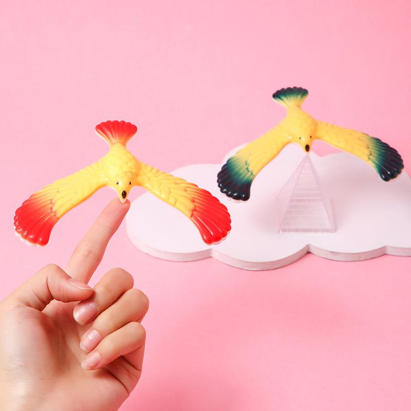 Balance Eagle Pyramid Bracket Creative Unfolding Pendulum Creative Magic Bird Desktop Decoration Novel Puzzle Children Toy Gift