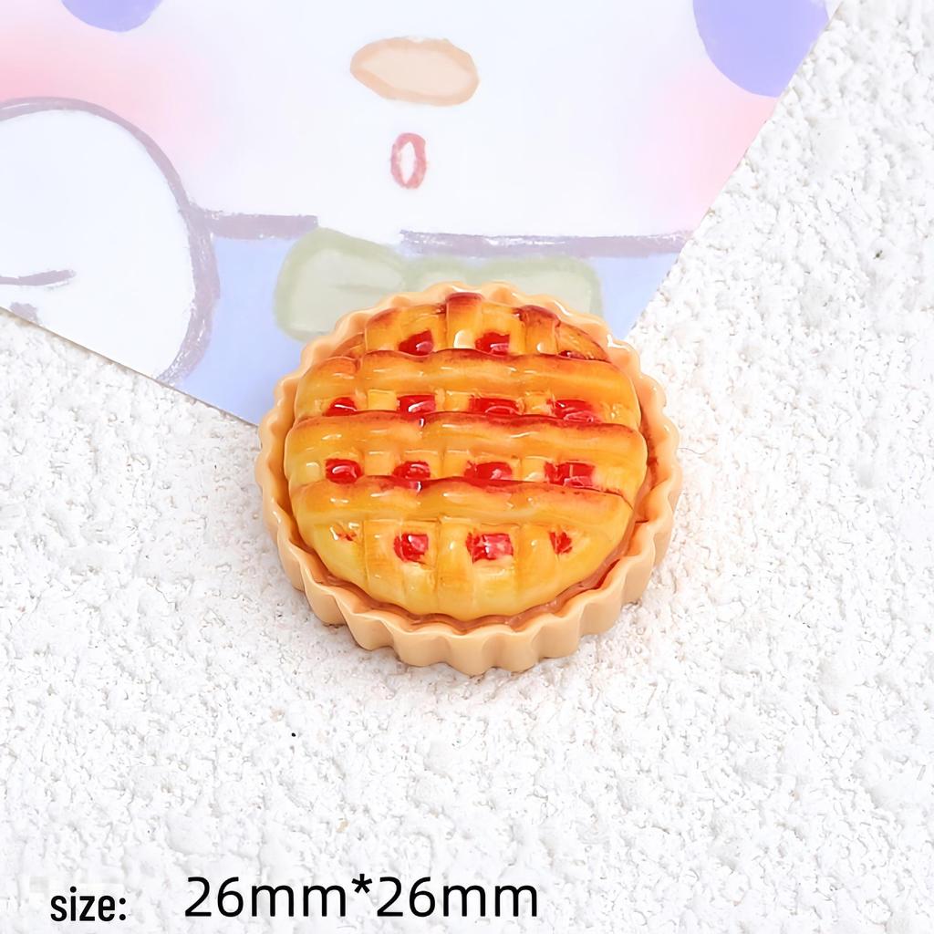 Simulation Food Play Bread Series: DIY Cream Glue, Hairpin, Shoe Buckle, Resin Decorative Accessories.
