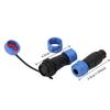 1 Set SP13 Aviation Connector IP68 4 Core Cable Connector Terminal 200V 5A Plug and Wiring Terminal LED Light Connection