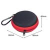 Lightweight Eva Portable Ashtray With Keychain Anti-Smog Ashtray With Outer Bag Cover Car Travel Ashtray