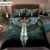 Набір постільної білизни King/Queen з християнським дизайном у ретро-стилі для чоловіків, підлітків, дорослих, віруючий Ісус Христос.