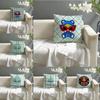 Cool Hhysteric cute mini Pillow Case Natural Linen Organic Fabric DoubleSided Printing Sofa Home Decor Cushion Cover