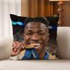 Brazil  Vinicius VVini Jr Cotton Linen Square Pillow Covers Home Decor Gifts
