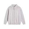 Unisex Double Zipper Cardigan Sweater - Thick Winter Knit Jacket