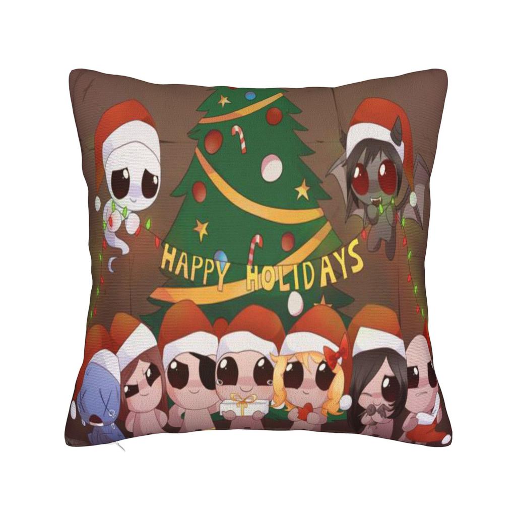 The Binding of Isaac Pillowcases Product Soft Cushion Cover Pillow Covers Car Decor Zipper Multiple Sizes