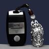Hollow Pixiu Keychain Pendant: Ethnic Style Car Ornament for Men & Women