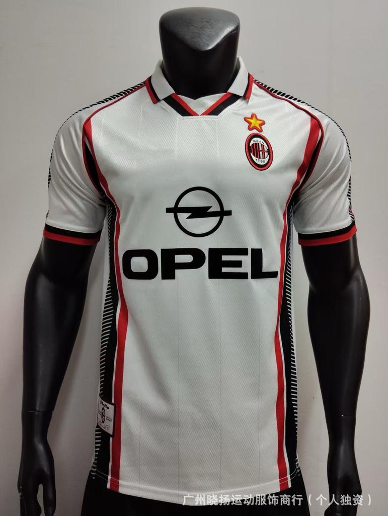 Vintage football jersey Manchester United Arsenal Chelsea Real Madrid short-sleeved jersey
