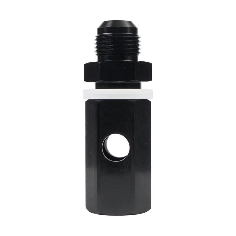 AN6 AN8 AN10 Aluminum Male Fuel Cell Tank Roll Over Exhaust One-way Valve Fuel Vent Valve Joint Black TF-1132