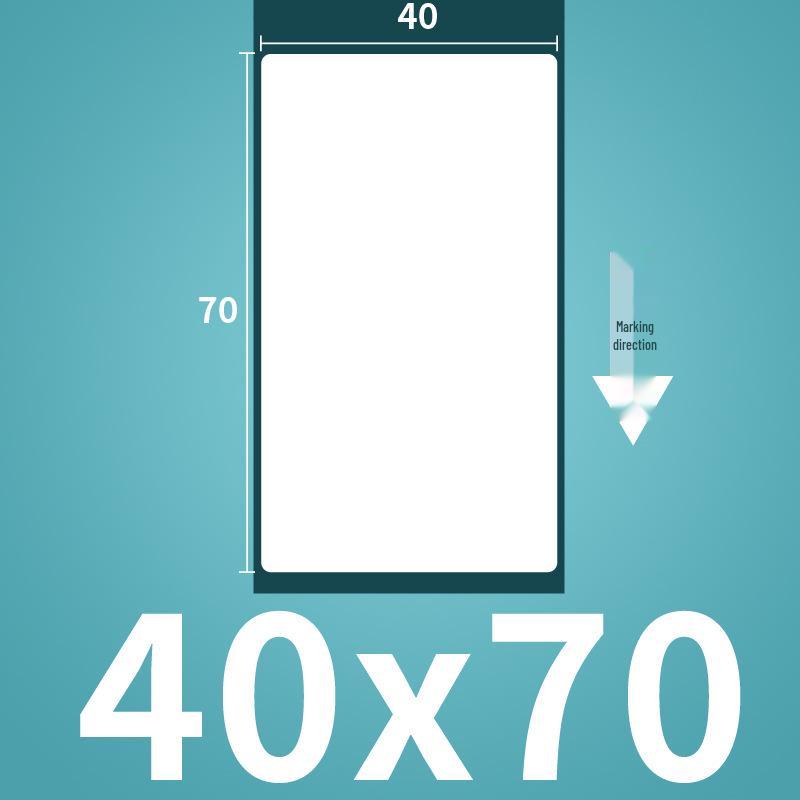 Durable Thermal Self-Adhesive Labels for Supermarket Barcodes and Express Waybills
