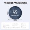 Suede Car Coaster Water Cup Holder Anti-Slip Pad Accessories For Benz AMG A C E S G Class W201 W210 W108 W204 W205 W203 QS1