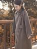 Popular Abrigo de Lana para Mujer 2024 - Estilo Coreano Otoño/Invierno, Cuello Alto Hepburn, Lana Doble Faz